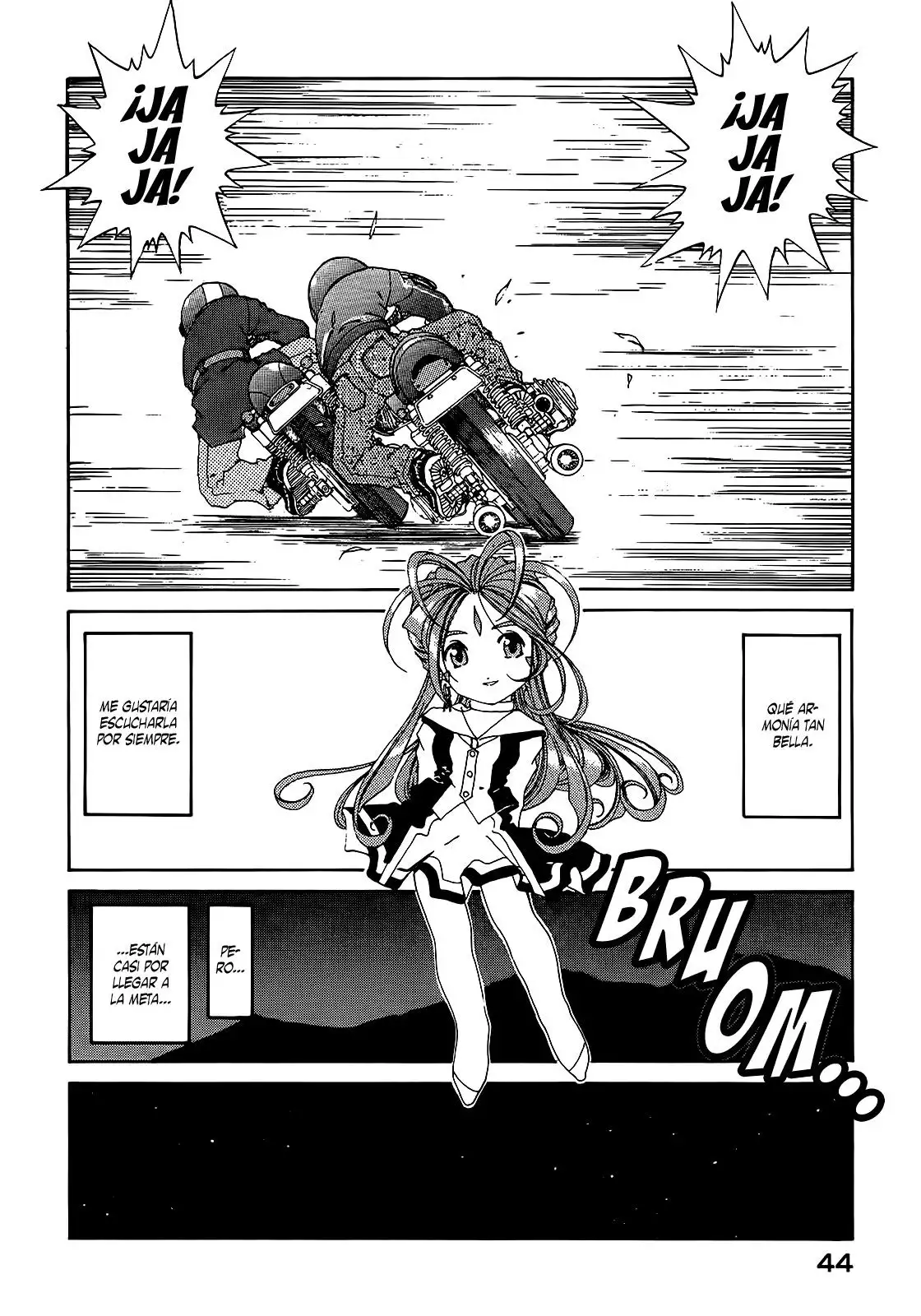 Aa! Megami-sama! capítulo 151, página 9