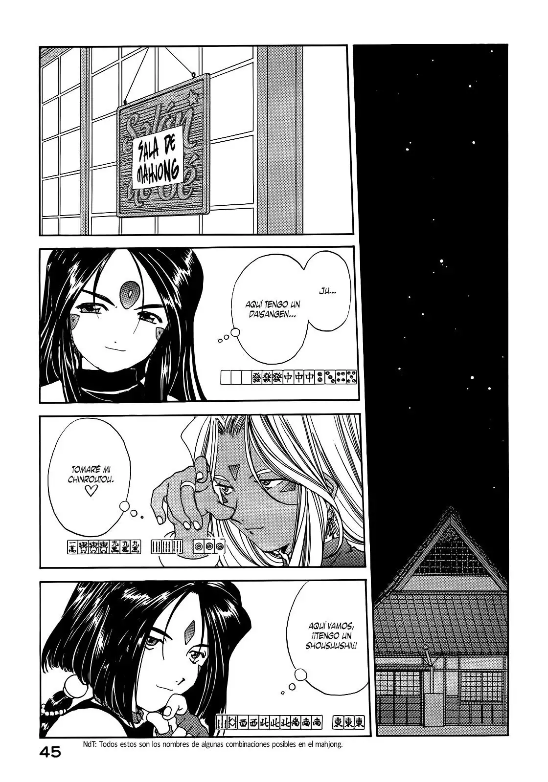 Aa! Megami-sama! capítulo 151, página 10