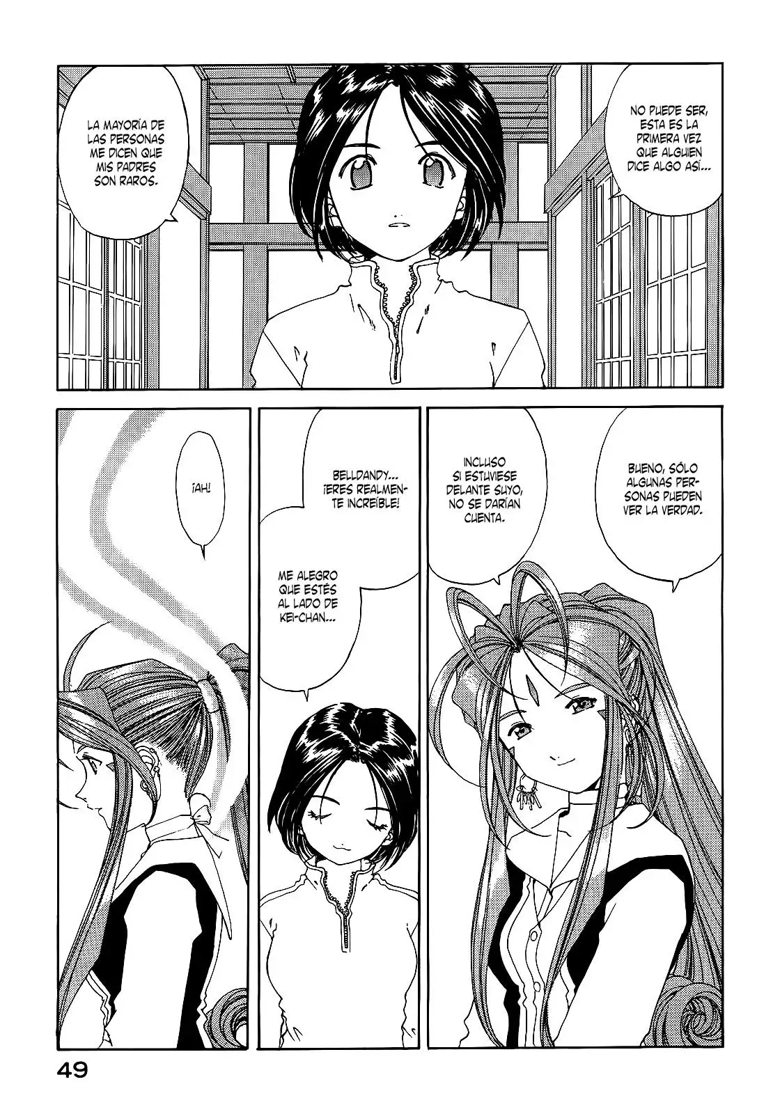 Aa! Megami-sama! capítulo 151, página 14