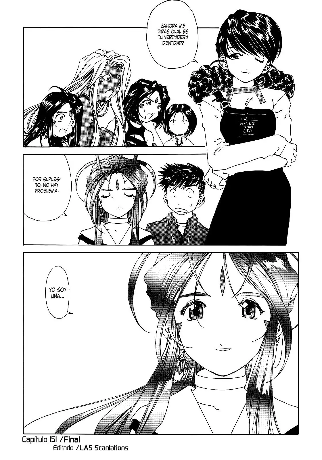 Aa! Megami-sama! capítulo 151, página 22