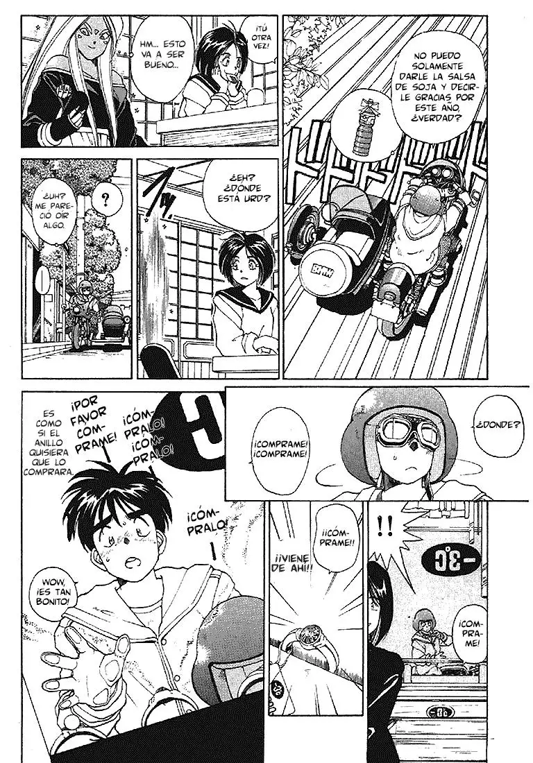 Aa! Megami-sama! capítulo 16, página 9