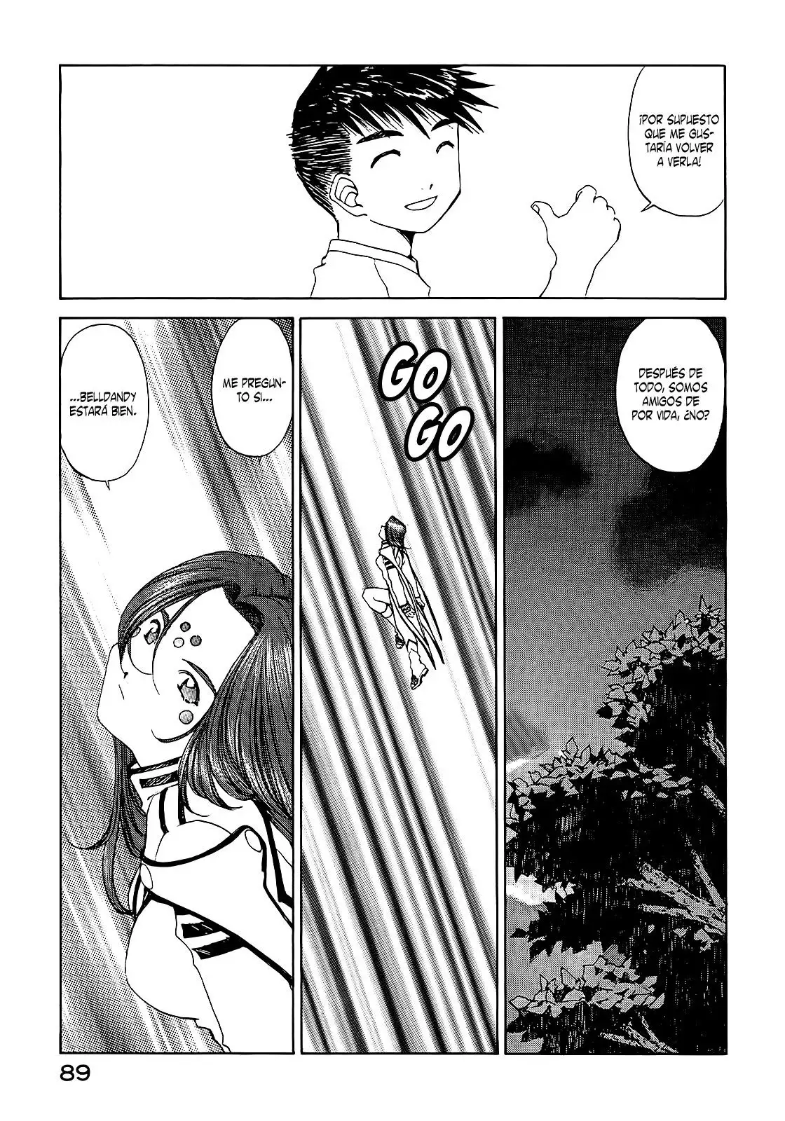 Aa! Megami-sama! capítulo 166, página 21