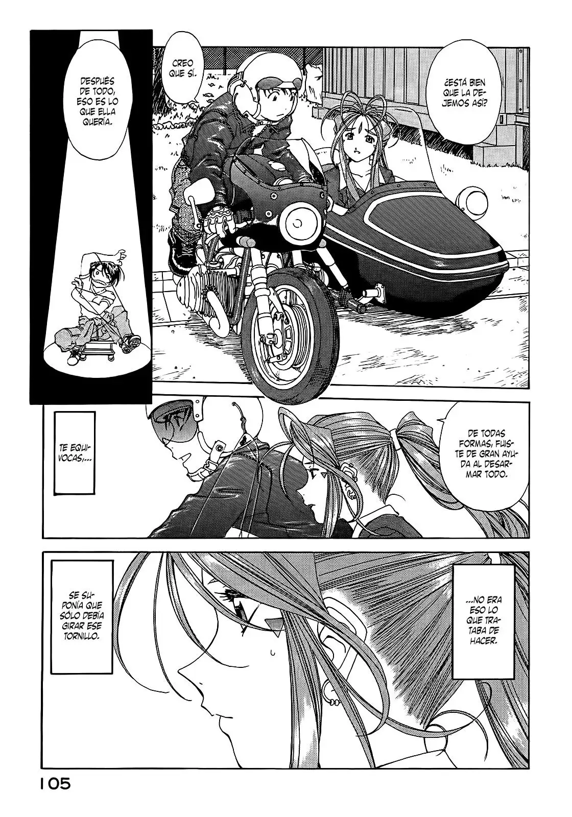 Aa! Megami-sama! capítulo 167, página 14