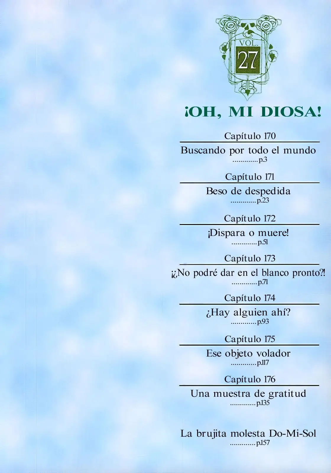 Aa! Megami-sama! capítulo 170, página 5