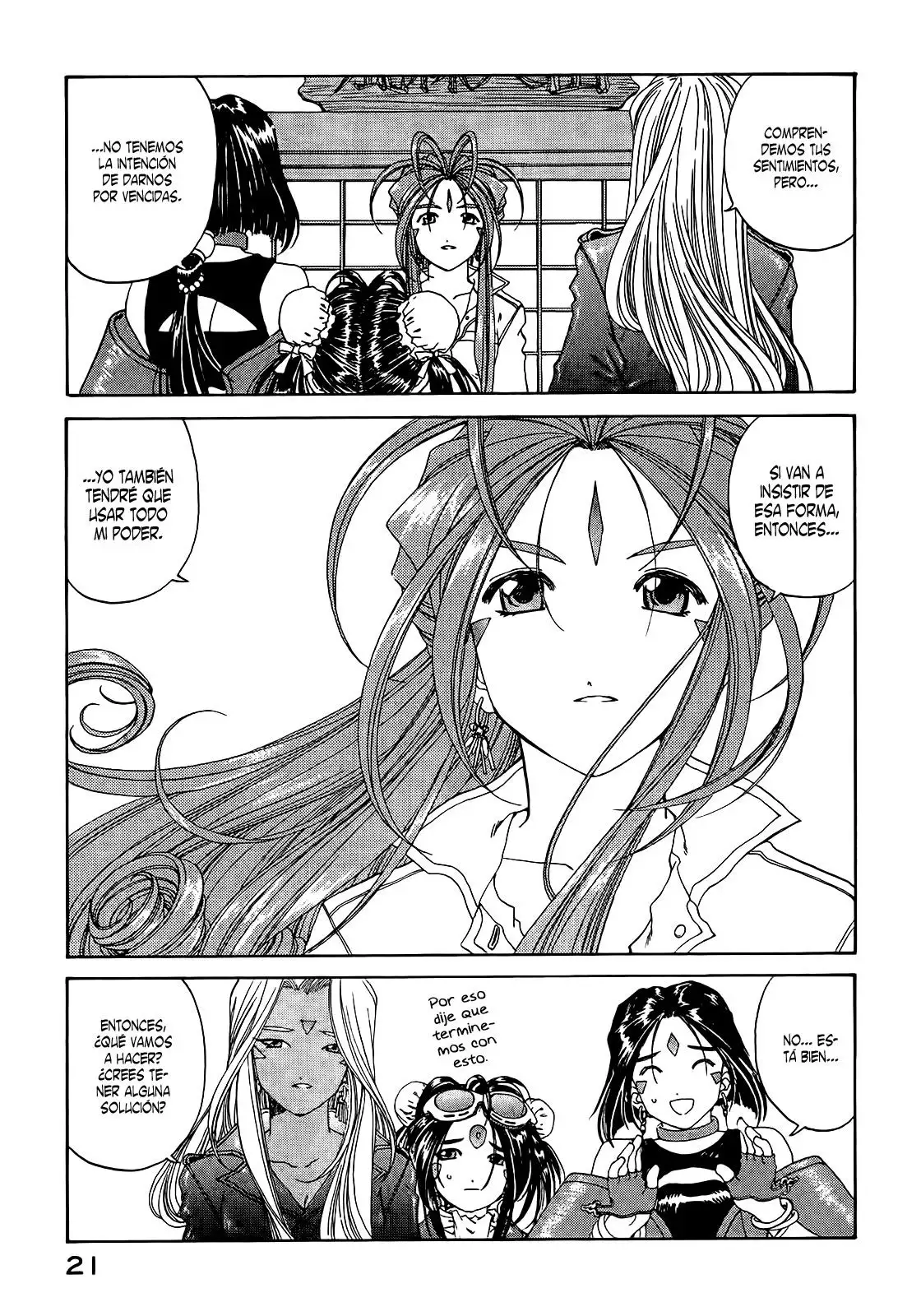 Aa! Megami-sama! capítulo 170, página 24