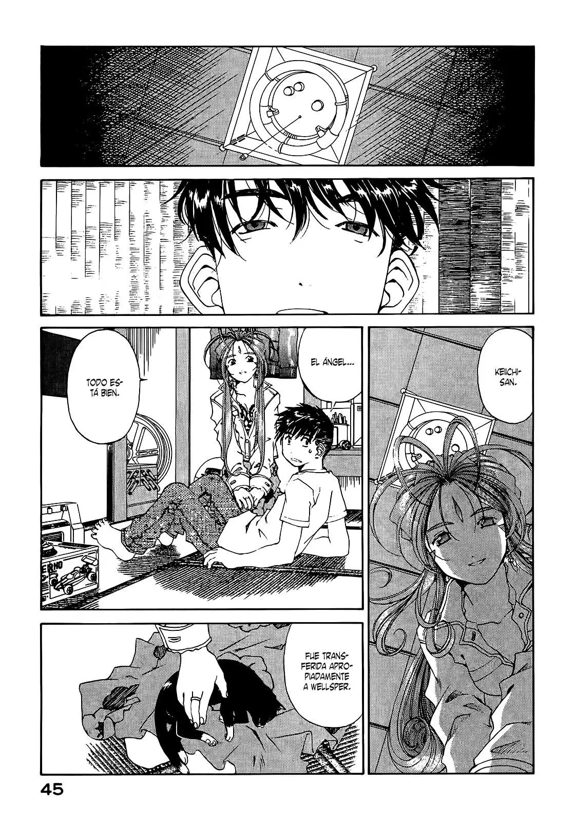 Aa! Megami-sama! capítulo 171, página 24