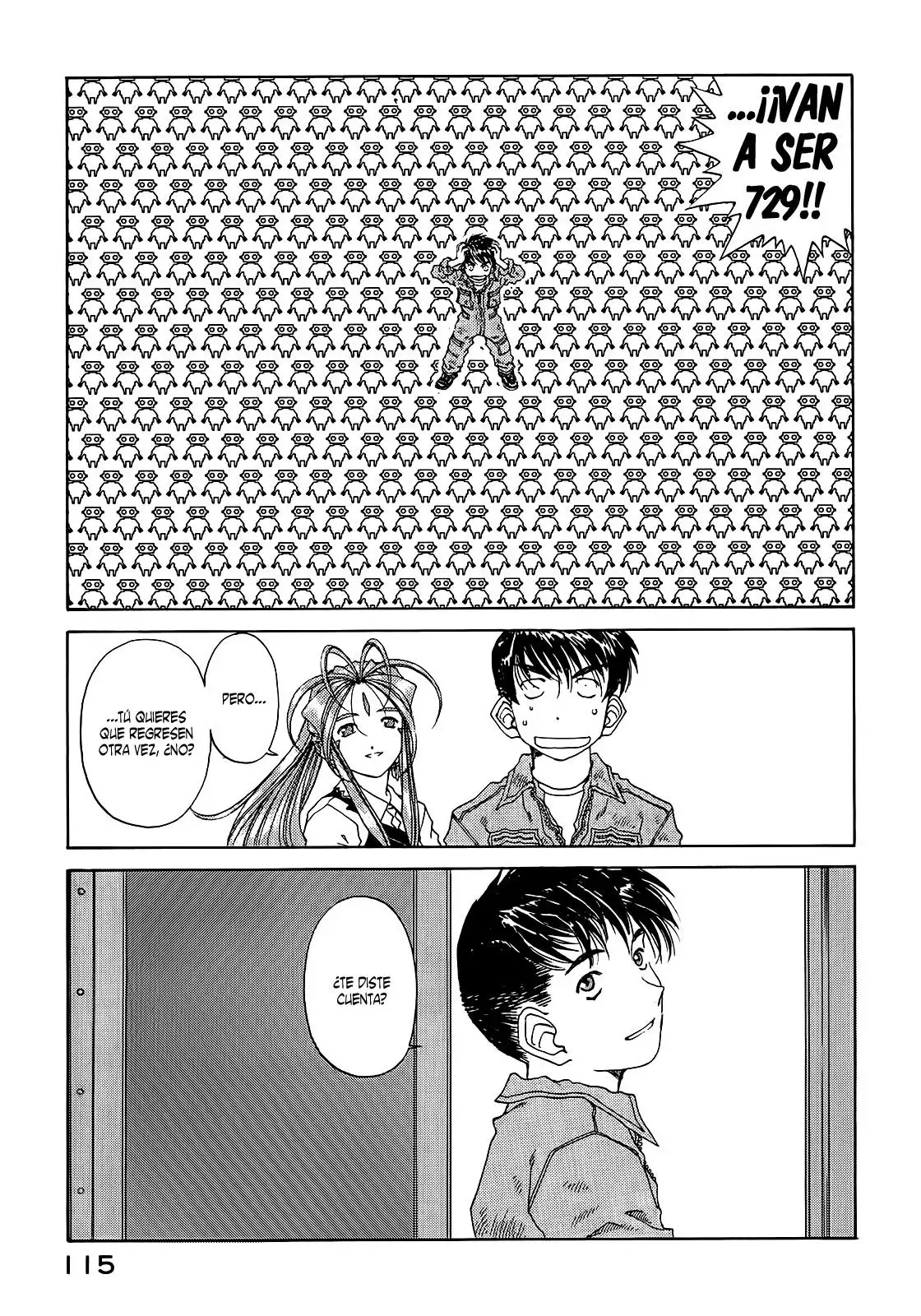 Aa! Megami-sama! capítulo 174, página 24