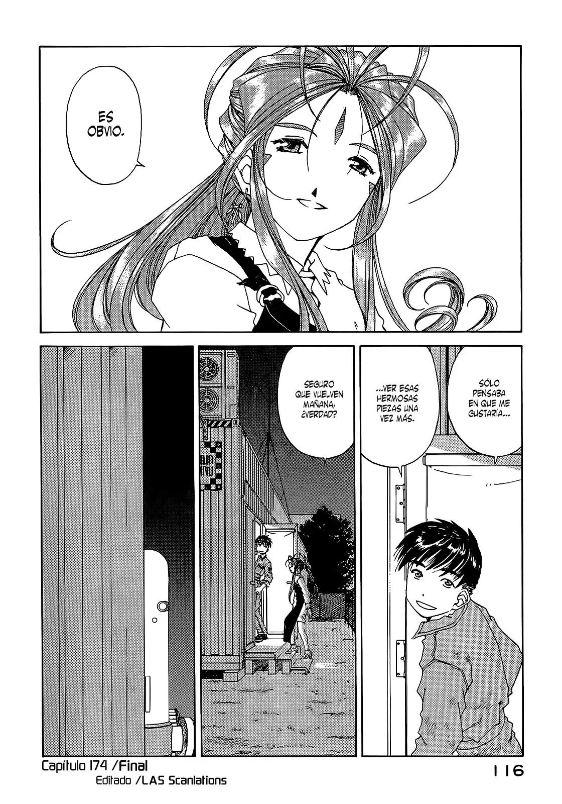 Aa! Megami-sama! capítulo 174, página 25
