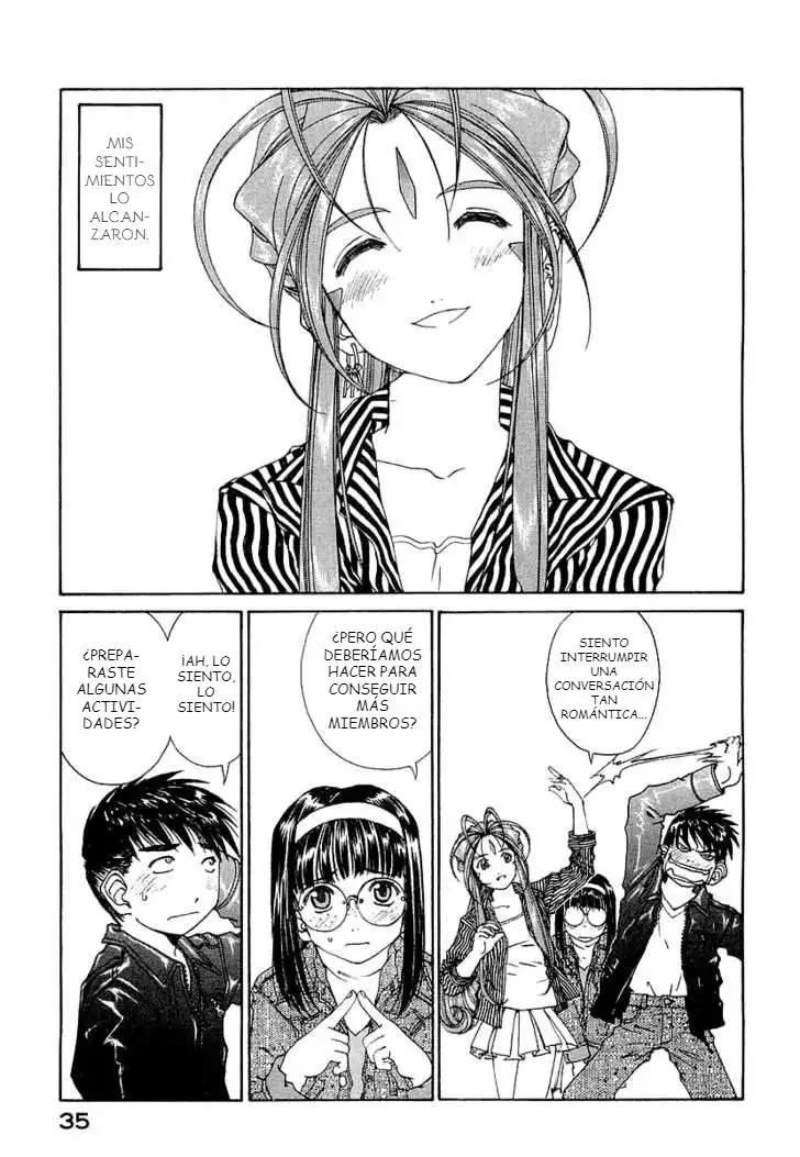 Aa! Megami-sama! capítulo 178, página 9