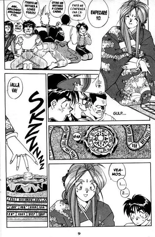 Aa! Megami-sama! capítulo 18, página 9