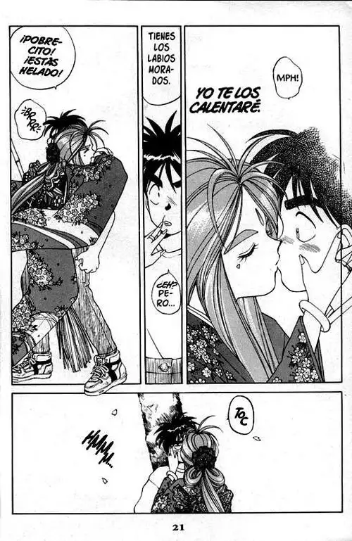 Aa! Megami-sama! capítulo 18, página 21