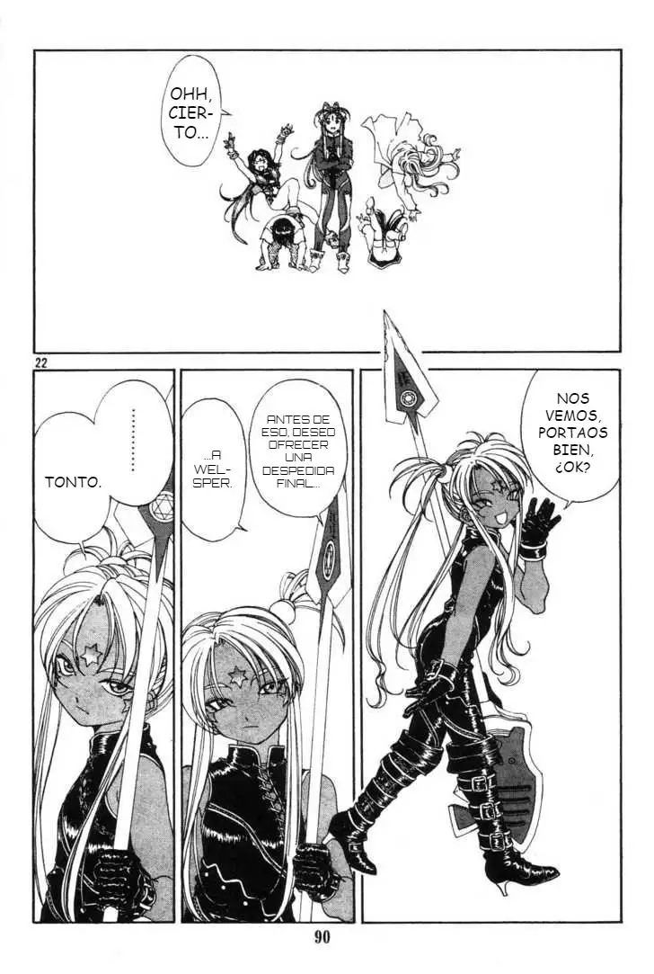 Aa! Megami-sama! capítulo 184, página 24
