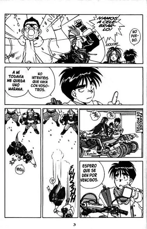 Aa! Megami-sama! capítulo 19, página 6