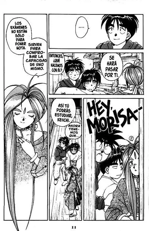 Aa! Megami-sama! capítulo 19, página 14