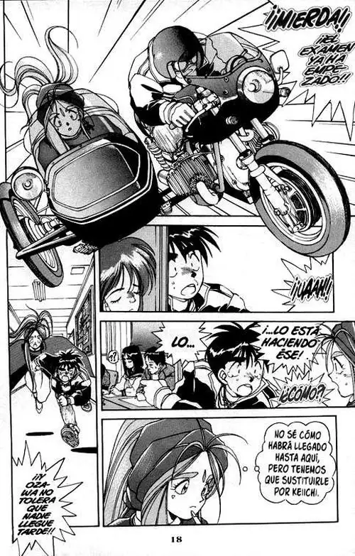 Aa! Megami-sama! capítulo 19, página 21