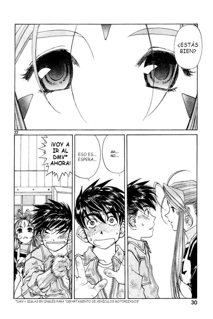 Aa! Megami-sama! capítulo 193, página 24