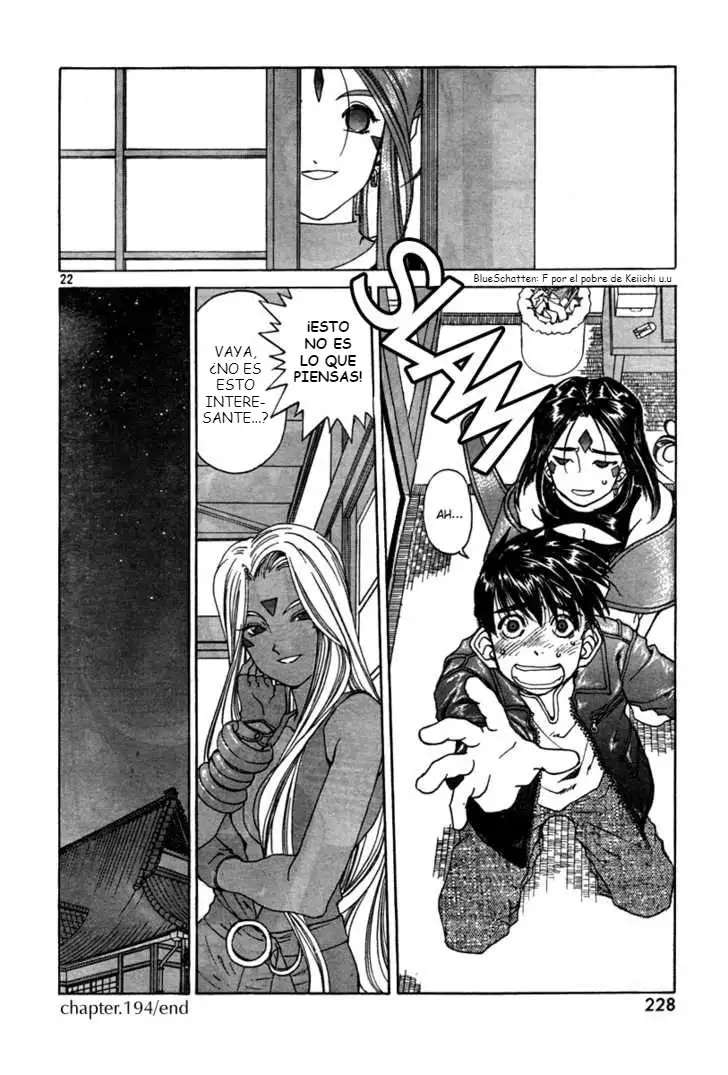 Aa! Megami-sama! capítulo 194, página 24