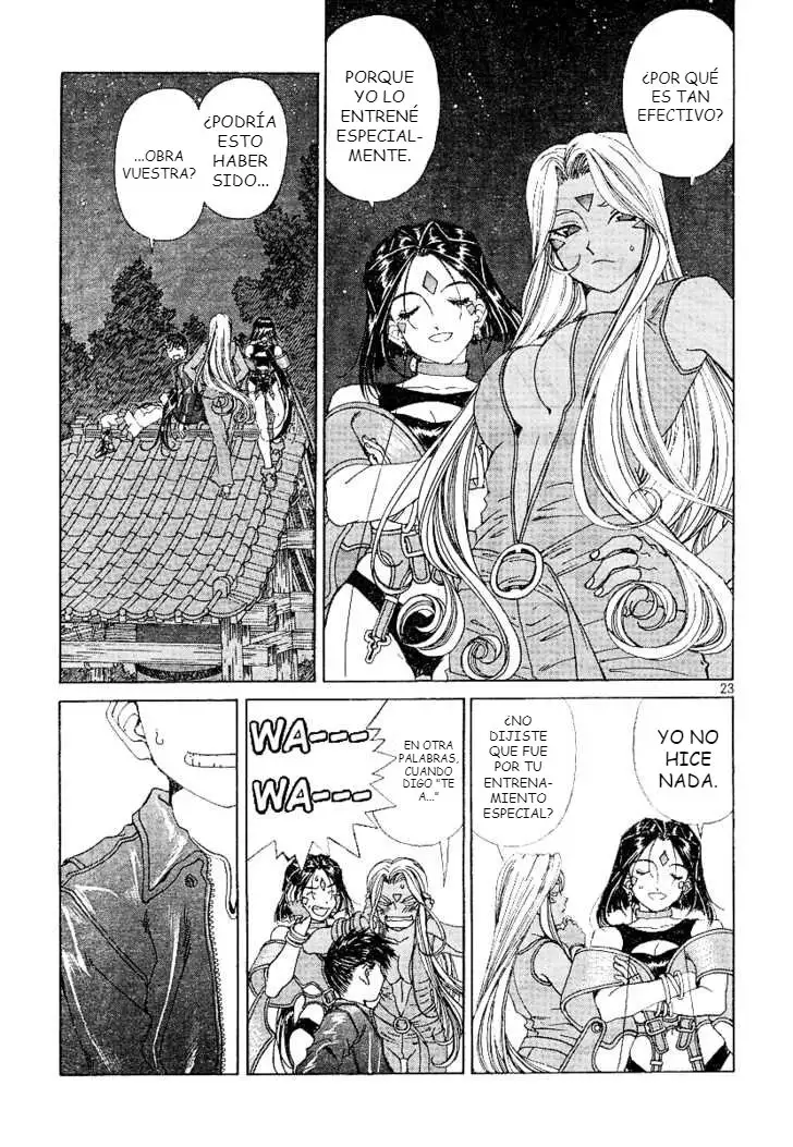 Aa! Megami-sama! capítulo 195, página 24