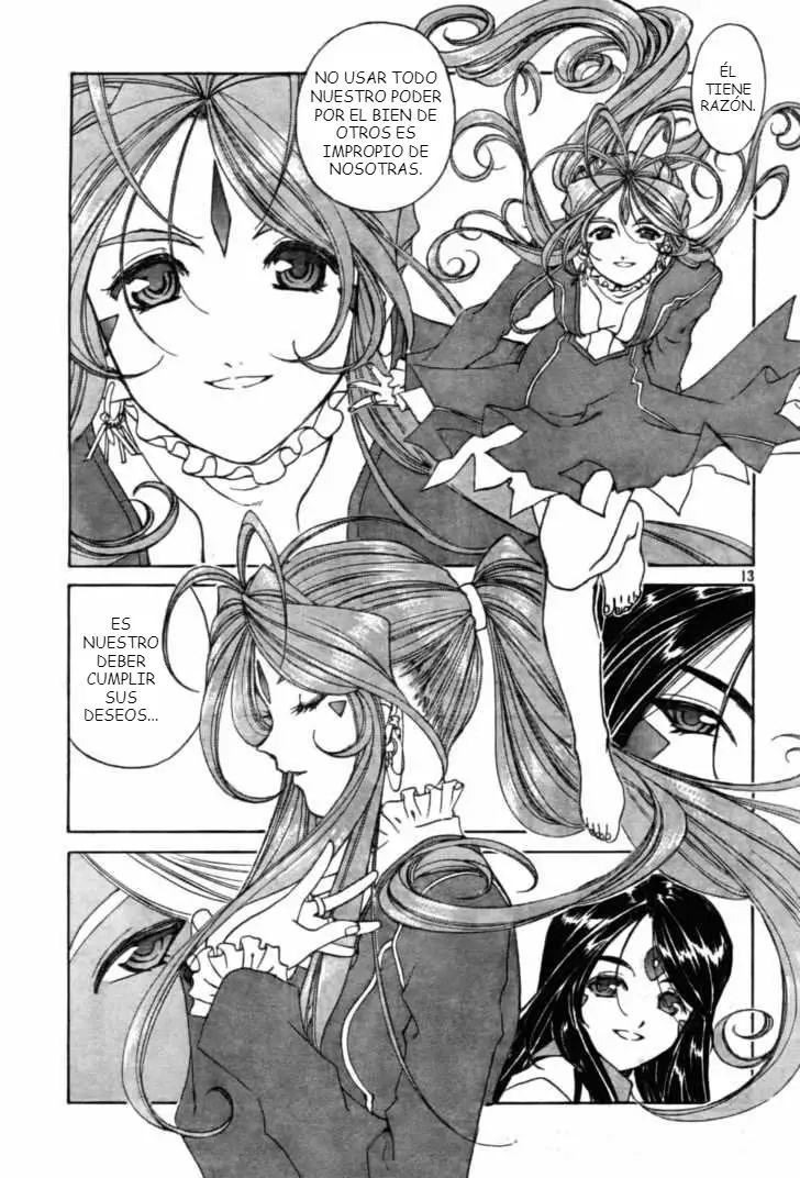 Aa! Megami-sama! capítulo 199, página 14