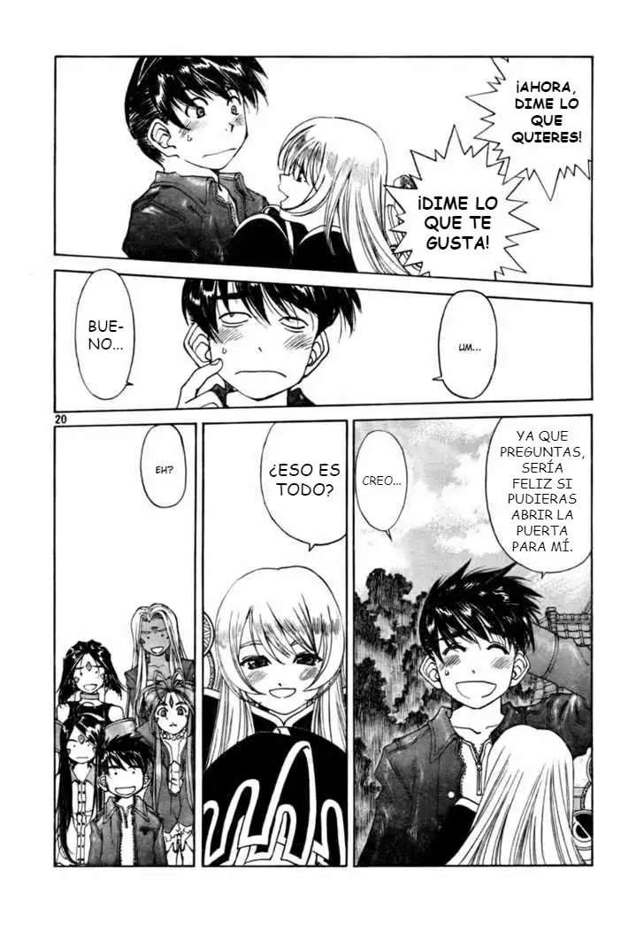 Aa! Megami-sama! capítulo 199, página 21