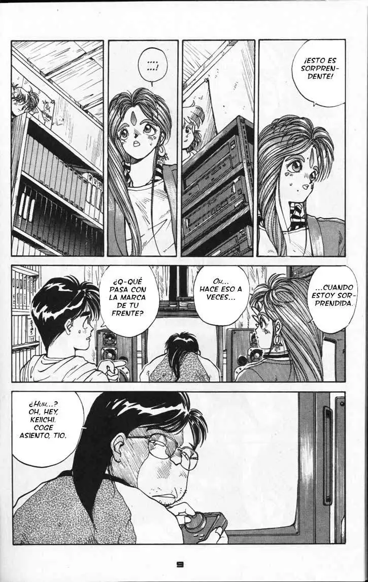 Aa! Megami-sama! capítulo 2, página 9