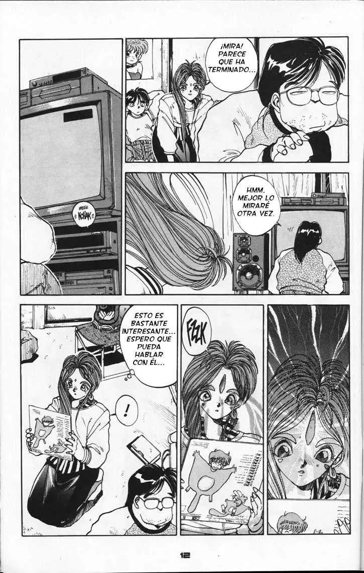 Aa! Megami-sama! capítulo 2, página 12