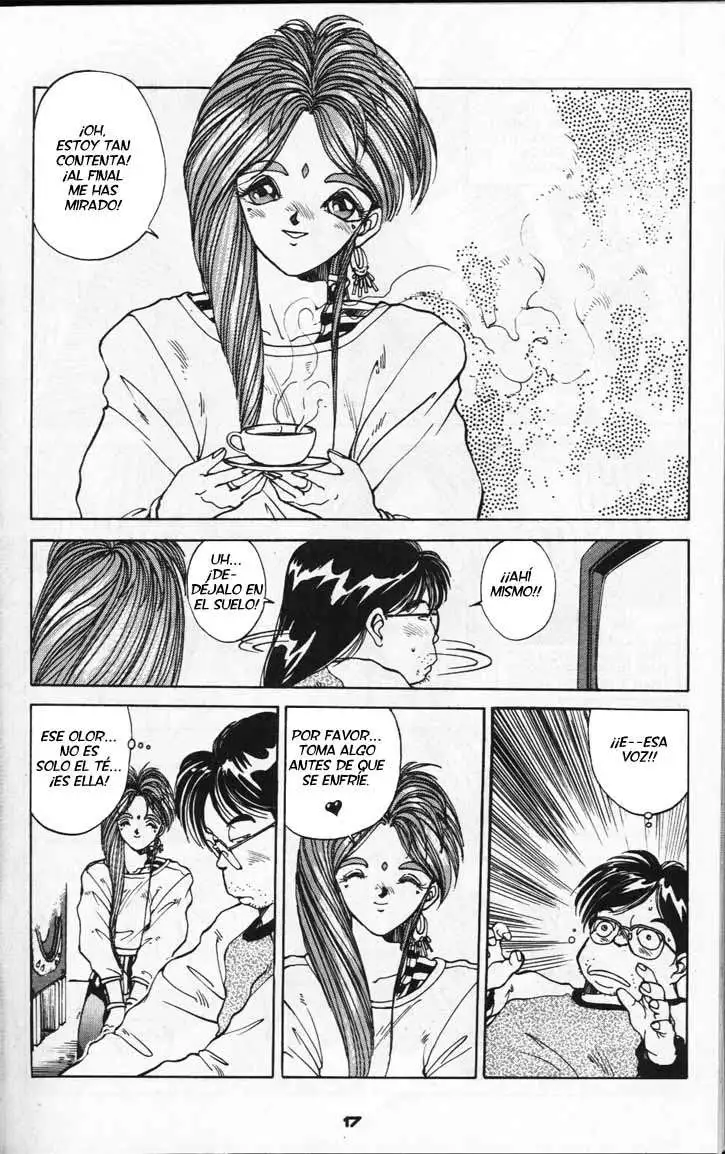 Aa! Megami-sama! capítulo 2, página 17