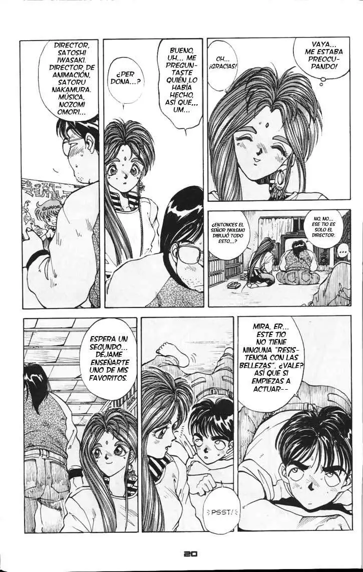 Aa! Megami-sama! capítulo 2, página 20