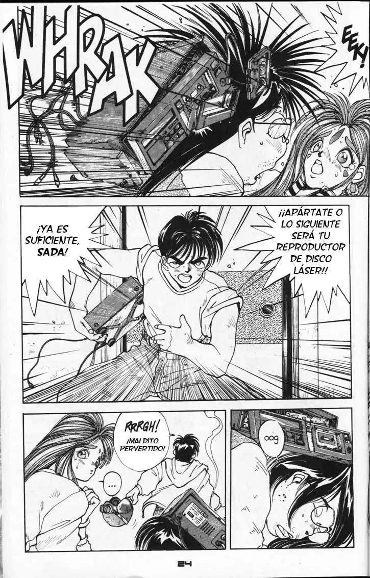 Aa! Megami-sama! capítulo 2, página 24