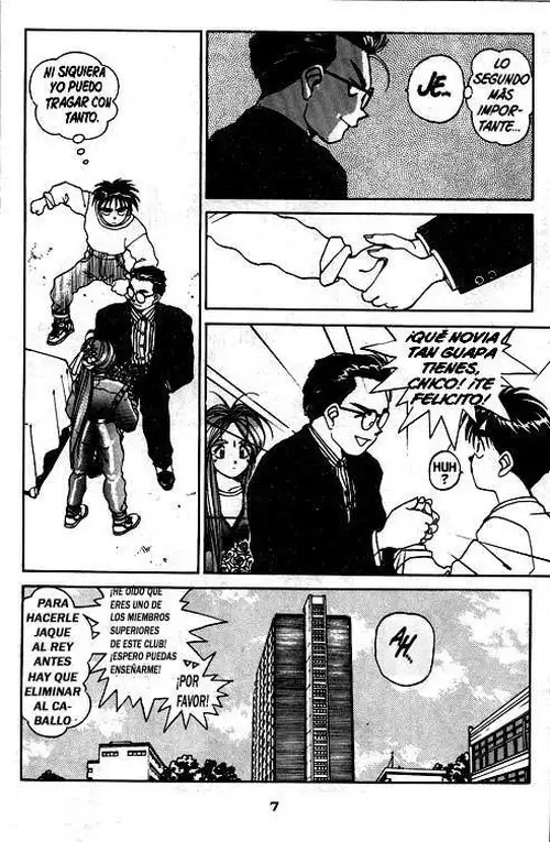 Aa! Megami-sama! capítulo 20, página 9