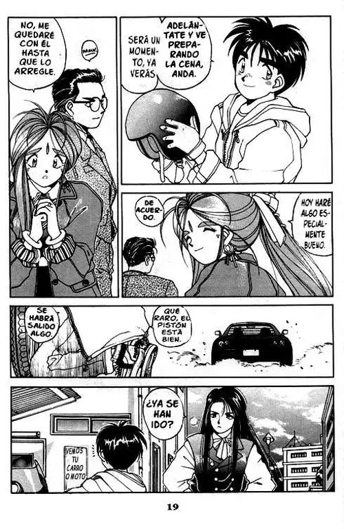 Aa! Megami-sama! capítulo 20, página 21