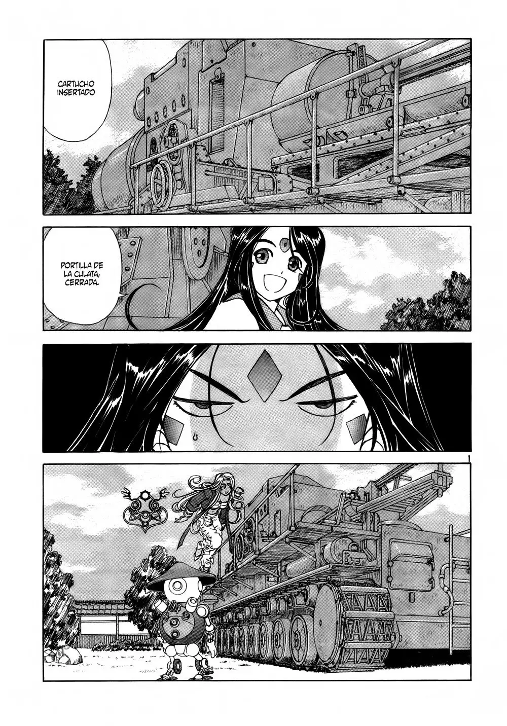 Aa! Megami-sama! capítulo 201, página 2