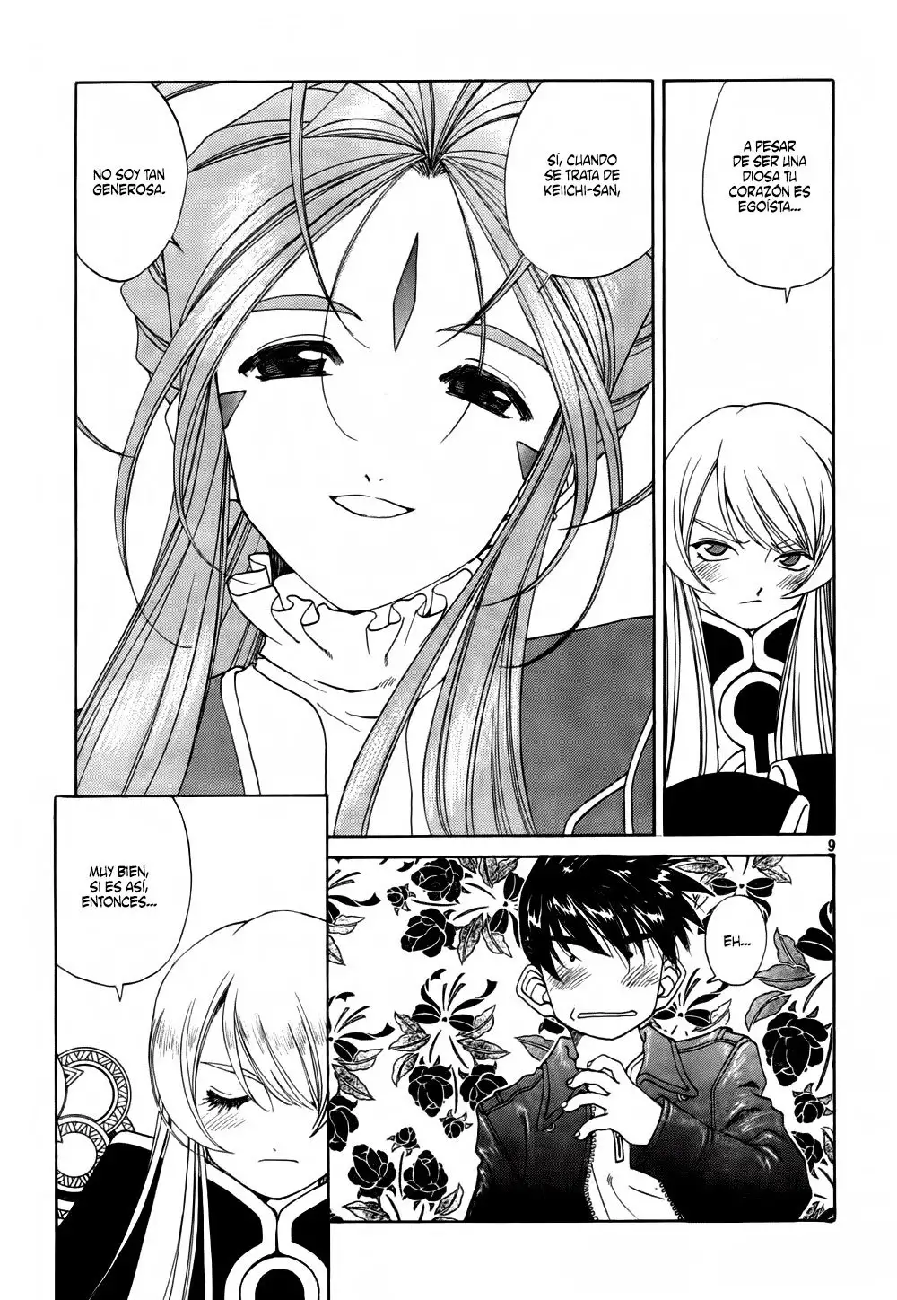 Aa! Megami-sama! capítulo 201, página 9