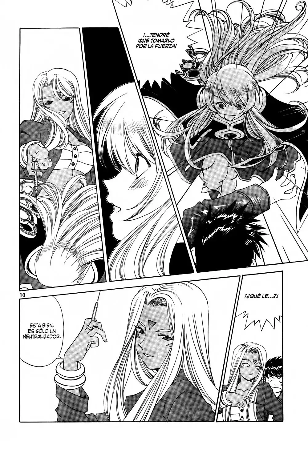 Aa! Megami-sama! capítulo 201, página 10