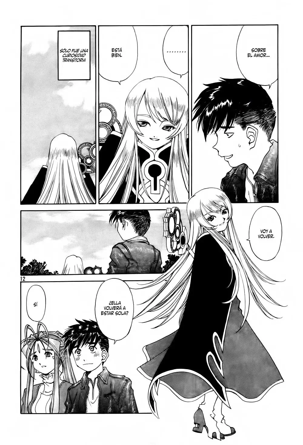 Aa! Megami-sama! capítulo 201, página 12