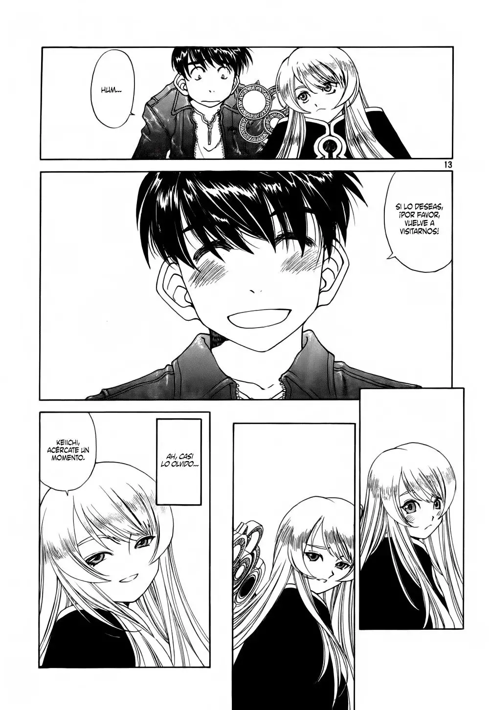Aa! Megami-sama! capítulo 201, página 13