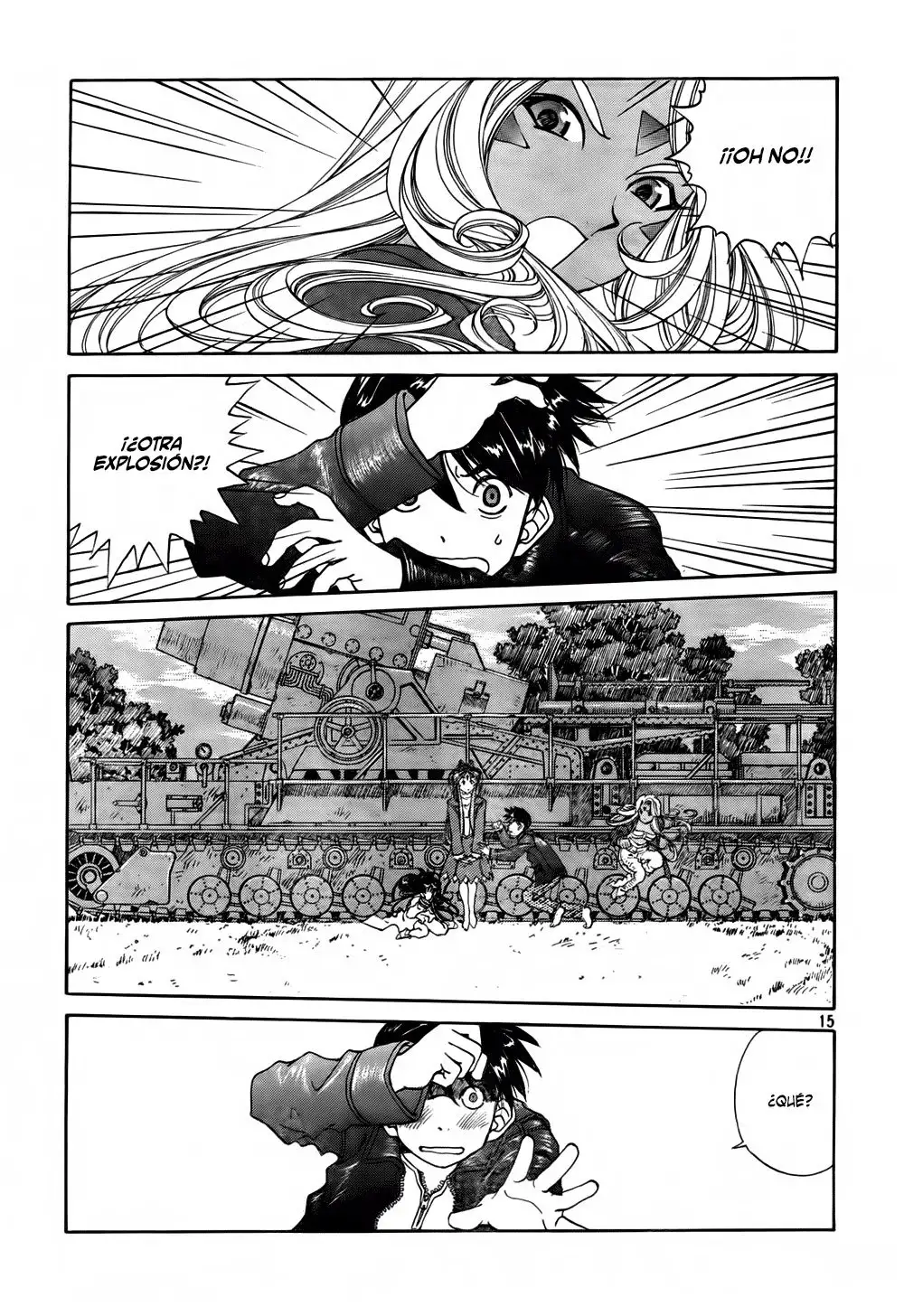 Aa! Megami-sama! capítulo 201, página 15