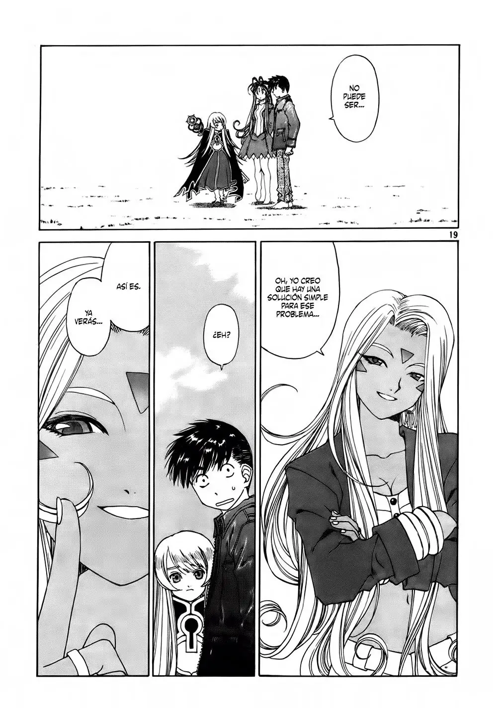 Aa! Megami-sama! capítulo 201, página 19