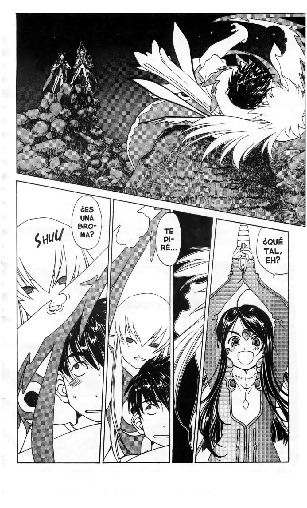 Aa! Megami-sama! capítulo 205, página 9