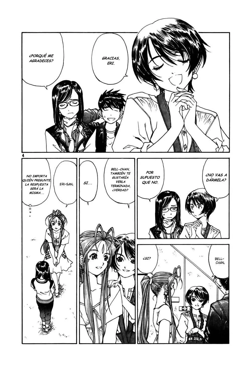 Aa! Megami-sama! capítulo 208, página 5