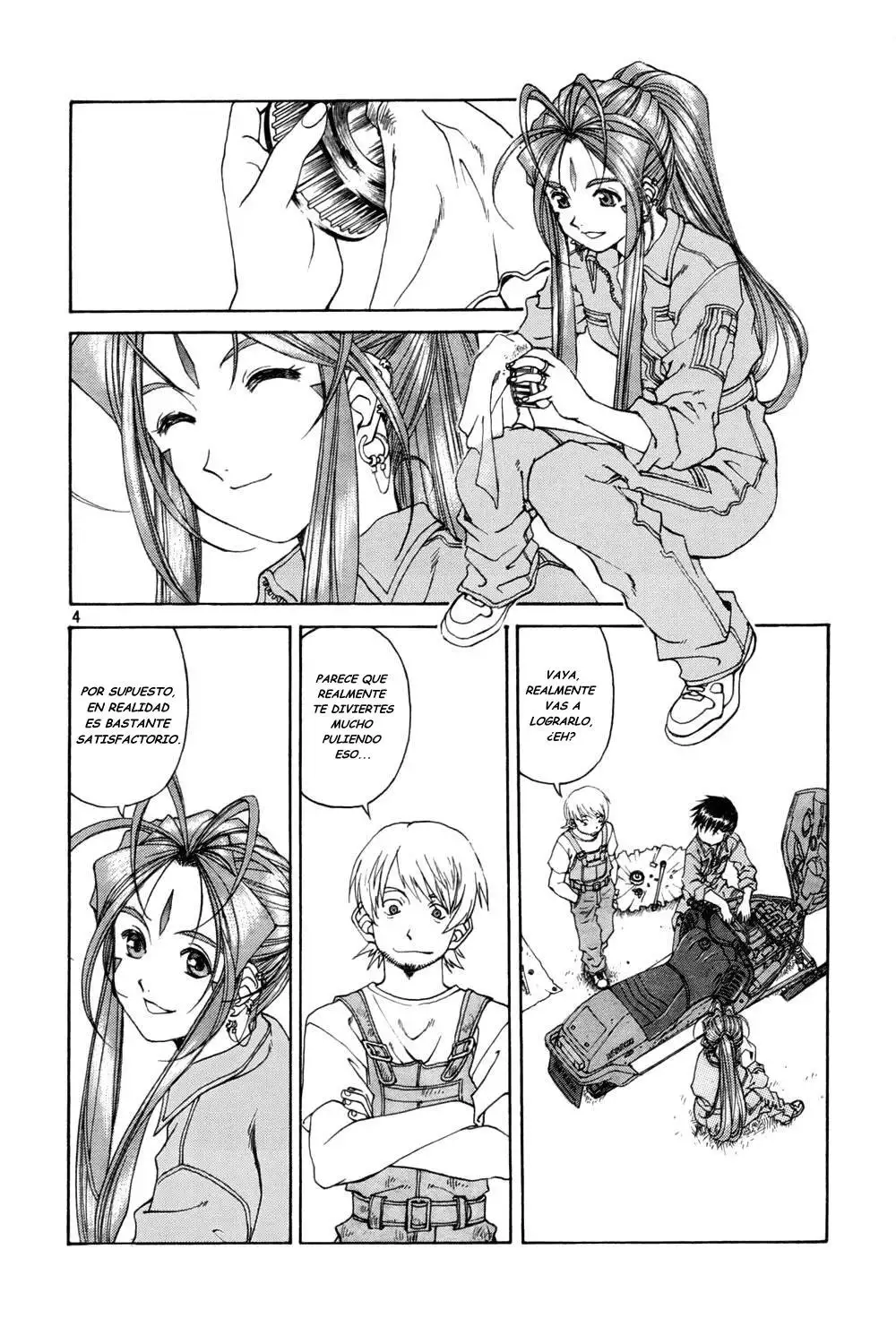 Aa! Megami-sama! capítulo 209, página 5