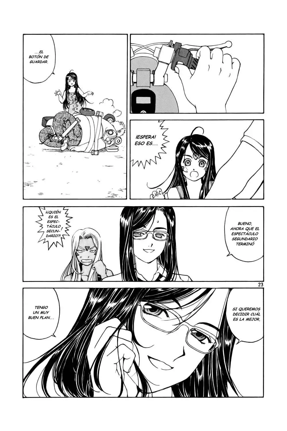 Aa! Megami-sama! capítulo 209, página 24