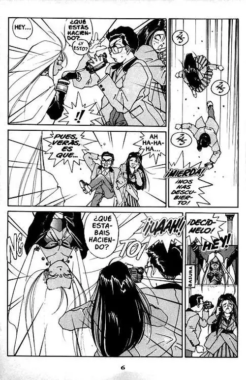 Aa! Megami-sama! capítulo 21, página 8