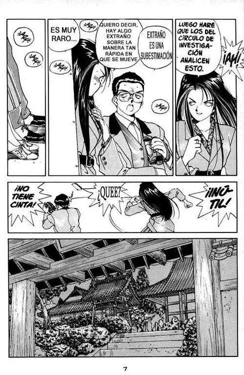 Aa! Megami-sama! capítulo 21, página 9