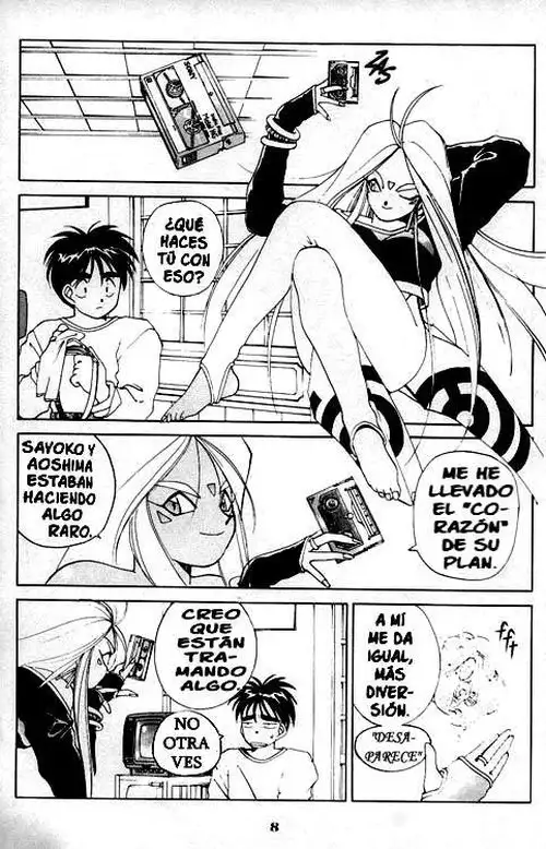 Aa! Megami-sama! capítulo 21, página 10