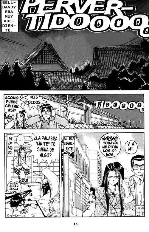 Aa! Megami-sama! capítulo 21, página 17