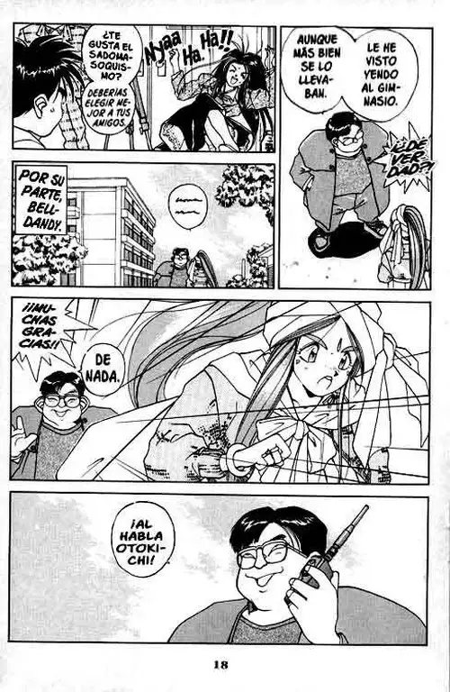 Aa! Megami-sama! capítulo 21, página 20