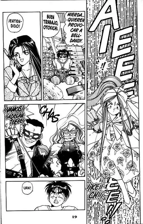 Aa! Megami-sama! capítulo 21, página 21