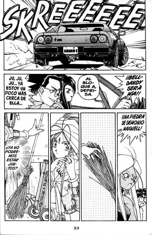 Aa! Megami-sama! capítulo 21, página 25