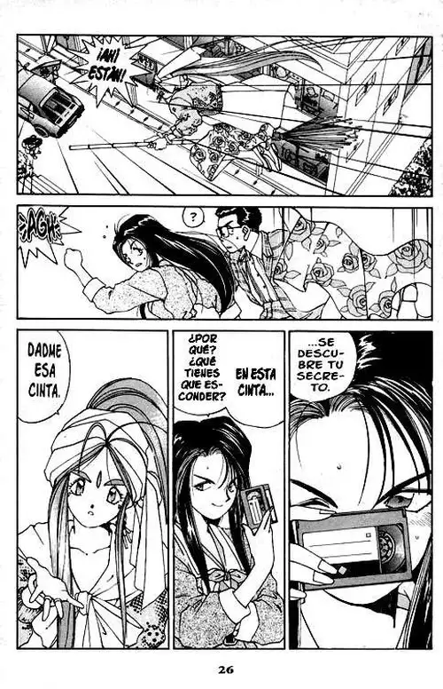 Aa! Megami-sama! capítulo 21, página 28